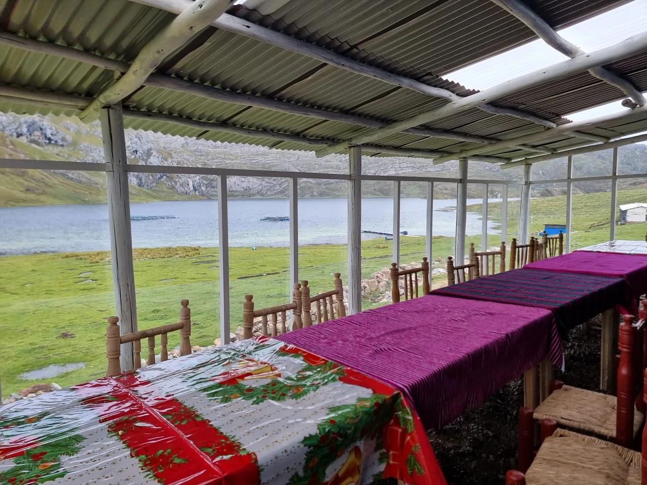 Comedor vista laguna